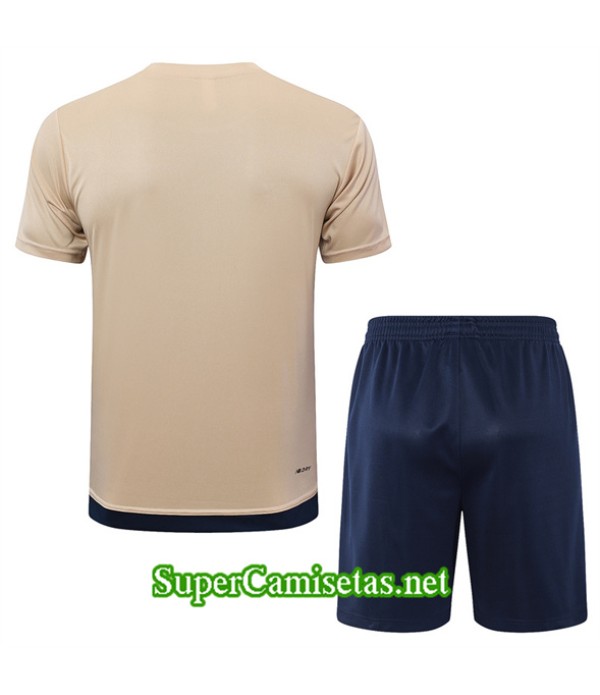 Tailandia Camiseta Kit De Entrenamiento Sao Paulo Amarillo 2024 2025