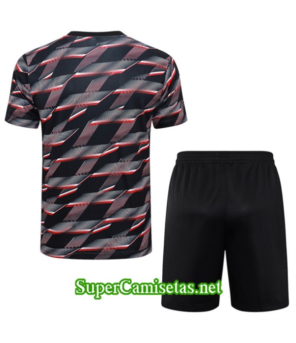 Tailandia Camiseta Kit De Entrenamiento Sao Paulo Negro 2024 2025