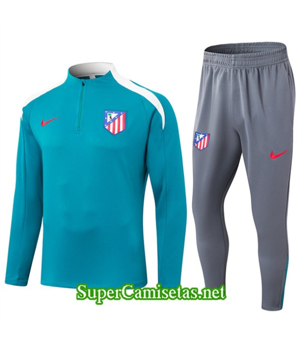 Tailandia Chándal Atletico Madrid Azul 2024 2025