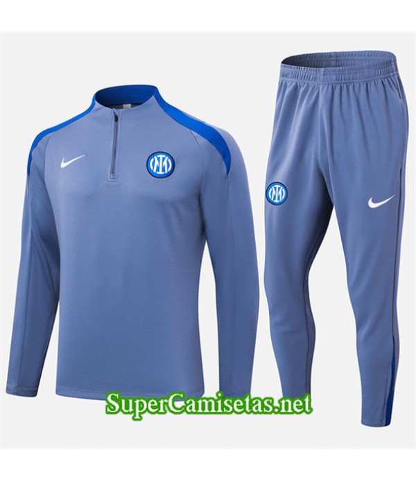 Tailandia Chándal Inter Milan Gris 2024 2025