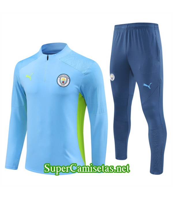 Tailandia Chándal Manchester City Azul Claro 2024...