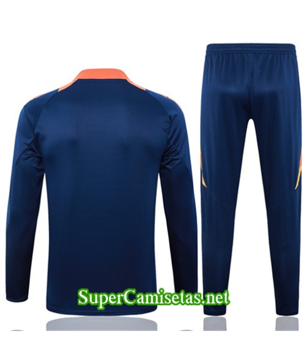 Tailandia Chándal Manchester United Azul Marino 2024 2025