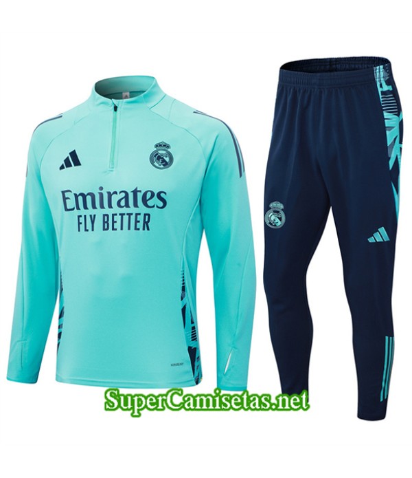 Tailandia Chándal Real Madrid Azul 2024 2025