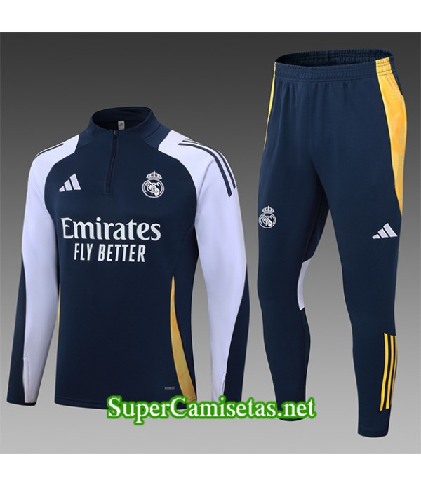 Tailandia Chándal Real Madrid Azul Marino 2024 2025