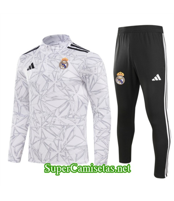 Tailandia Chándal Real Madrid Blanco 2024 2025