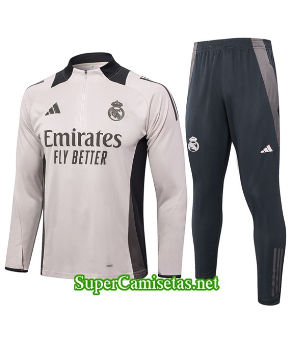 Tailandia Chándal Real Madrid Gris 2024 2025