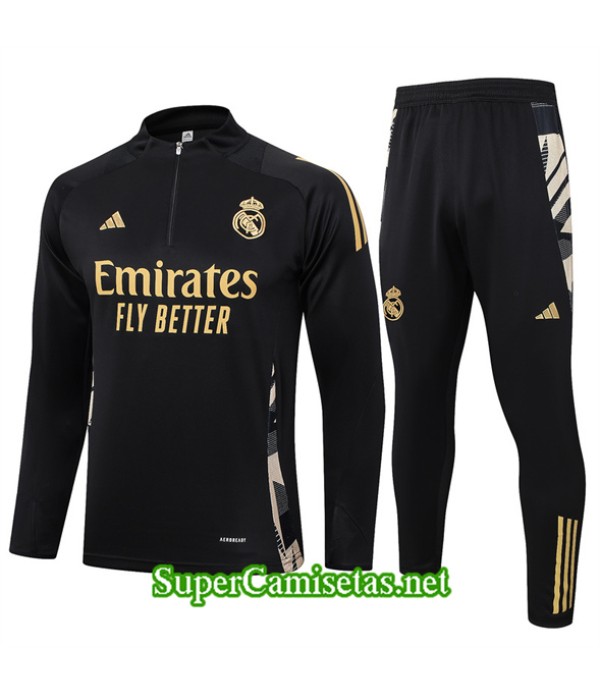 Tailandia Chándal Real Madrid Negro 2024 2025