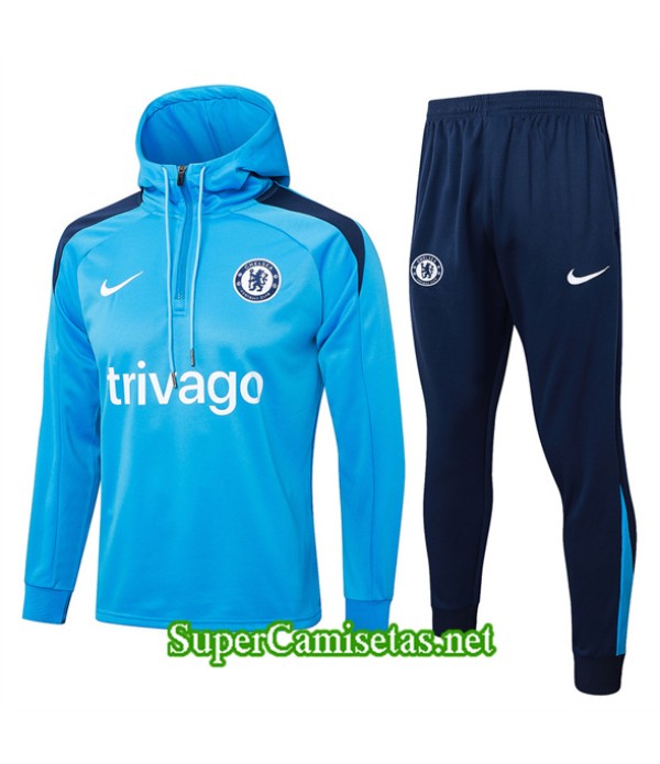 Tailandia Chándal Sudadera Con Capucha Chelsea Az...