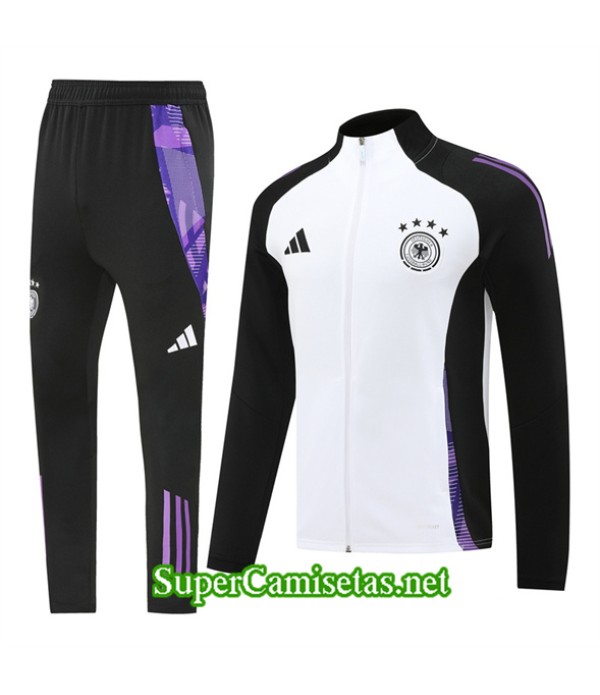 Tailandia Chaqueta Chándal Alemania Blanco 2024 2...