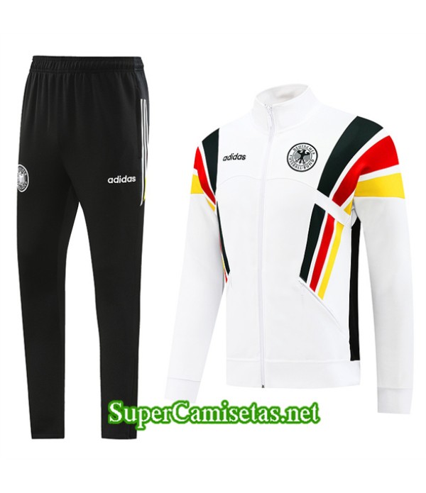 Tailandia Chaqueta Chándal Alemania Blanco 2024 2...