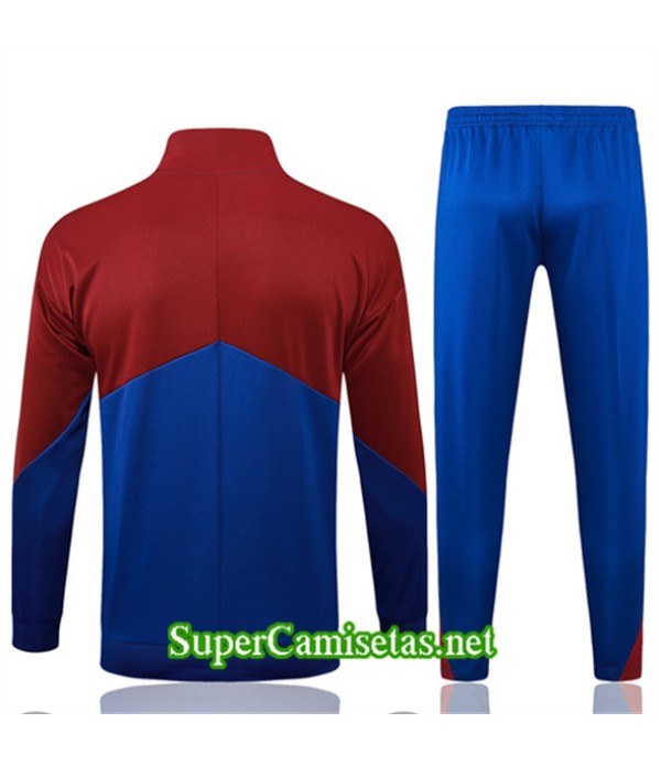 Tailandia Chaqueta Chándal Barcelona Azul 2024 2025
