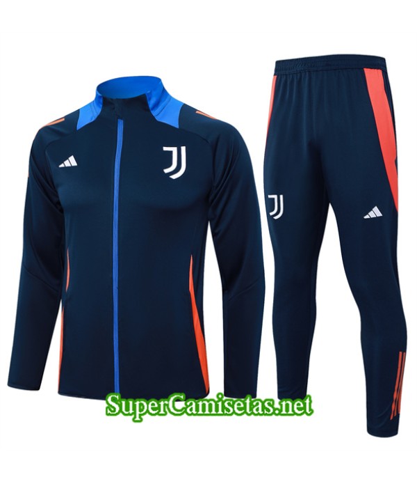 Tailandia Chaqueta Chándal Juventus Azul 2024 2025