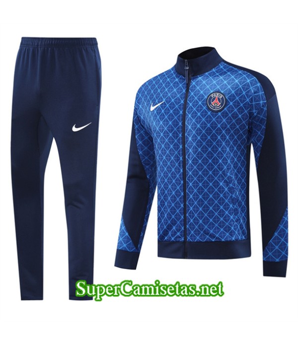 Tailandia Chaqueta Chándal Paris Psg Azul Marino 2024 2025