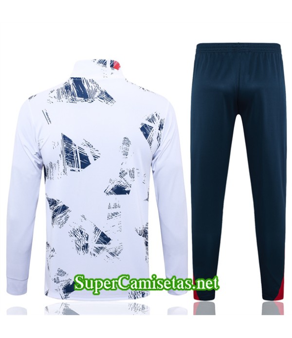 Tailandia Chaqueta Chándal Paris Psg Niño Blanco 2024 2025