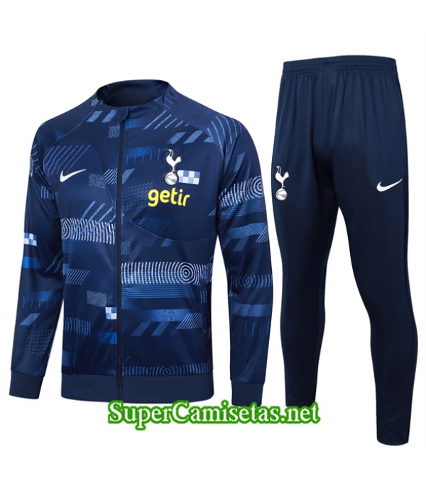 Tailandia Chaqueta Chándal Tottenham Hotspur Azul Marino 2024 2025