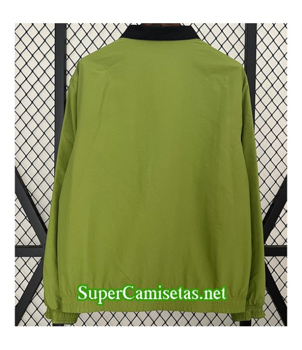 Tailandia Chaqueta Cortavientos Reversible Dinamarca Verde 2024 2025