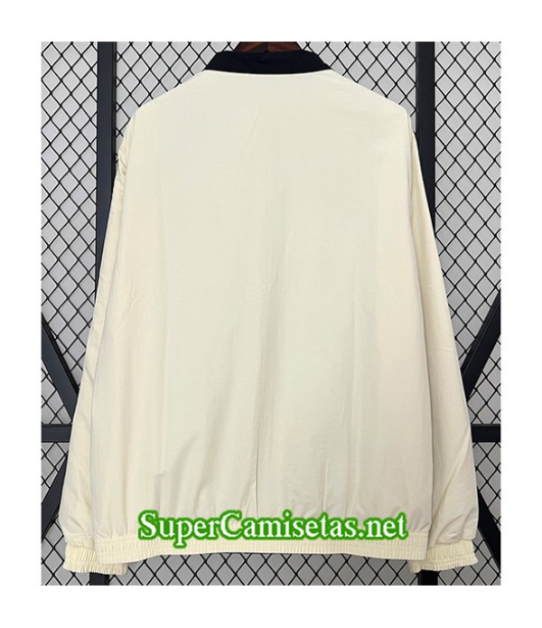 Tailandia Chaqueta Cortavientos Reversible Fluminense Blanco 2024 2025