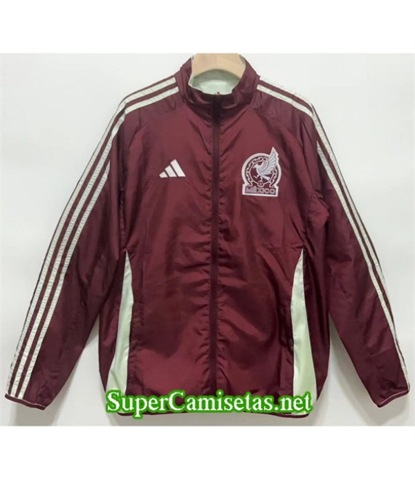 Tailandia Chaqueta Cortavientos Reversible México Marrón 2024 2025