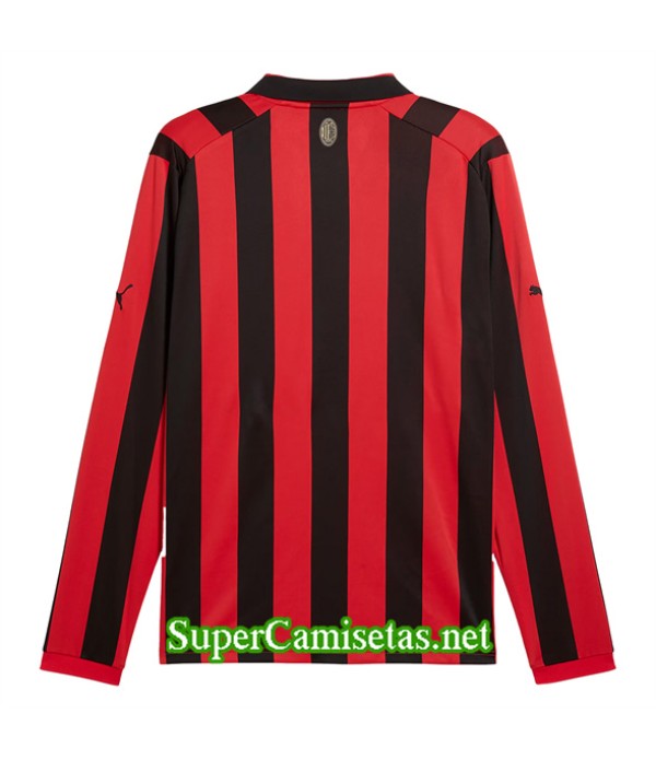 Tailandia Equipacion Camiseta Ac Milan 125 Aniversario Manga Larga 2024 2025