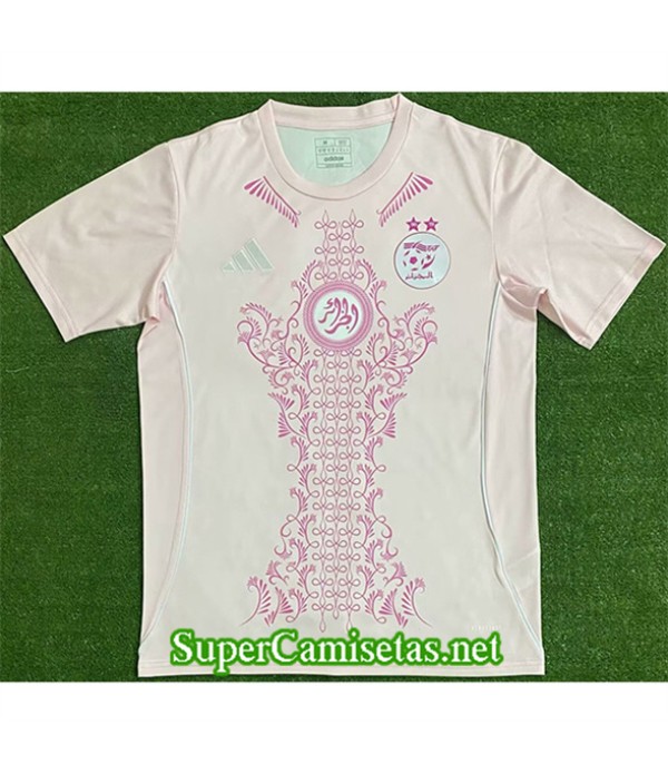 Tailandia Equipacion Camiseta Argelia Training Rosa 2024 2025