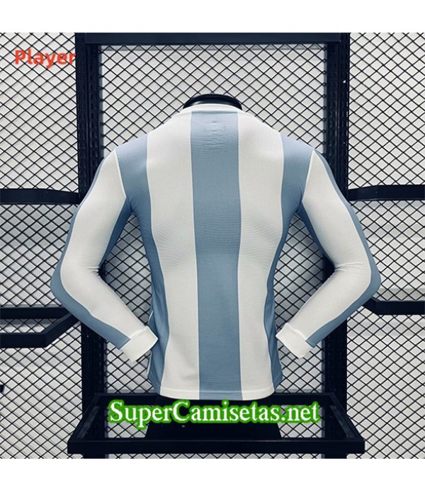 Tailandia Equipacion Camiseta Argentina Player 50e Anniversaire Manga Larga 2024 2025