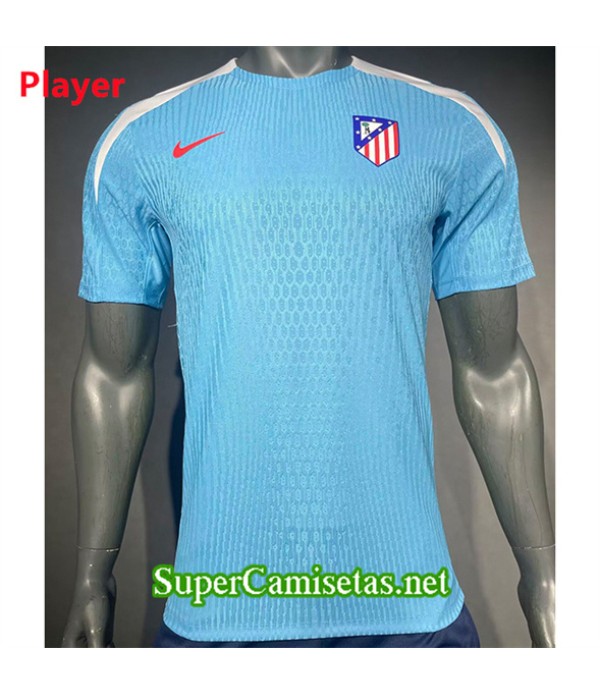 Tailandia Equipacion Camiseta Atletico De Madrid Player Azul 2024 2025