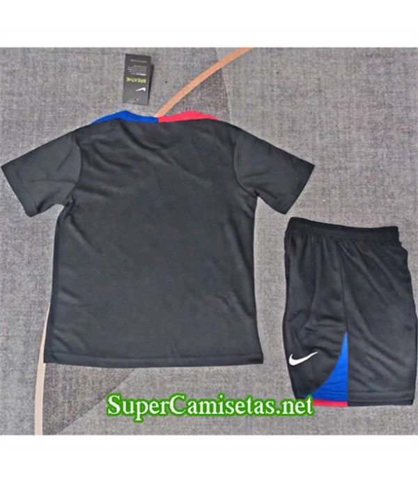 Tailandia Equipacion Camiseta Barcelona Training Negro 2024 2025