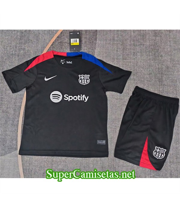 Tailandia Equipacion Camiseta Barcelona Training Negro 2024 2025