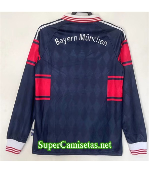 Tailandia Equipacion Camiseta Bayern Munich Manga Larga 1997 99