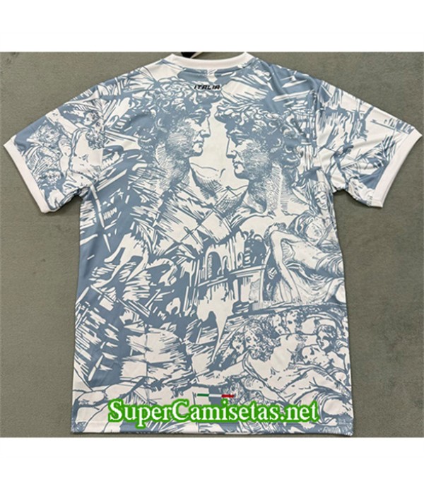 Tailandia Equipacion Camiseta Italia Training Gris 2024 2025