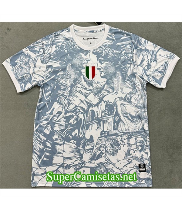 Tailandia Equipacion Camiseta Italia Training Gris 2024 2025