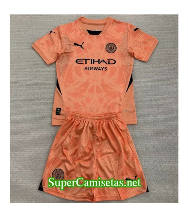 Tailandia Equipacion Camiseta Manchester City Niñ...