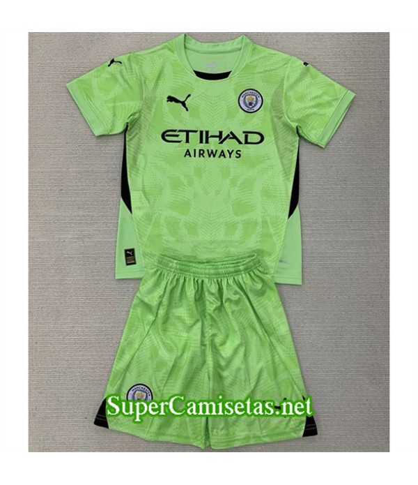 Tailandia Equipacion Camiseta Manchester City Niñ...