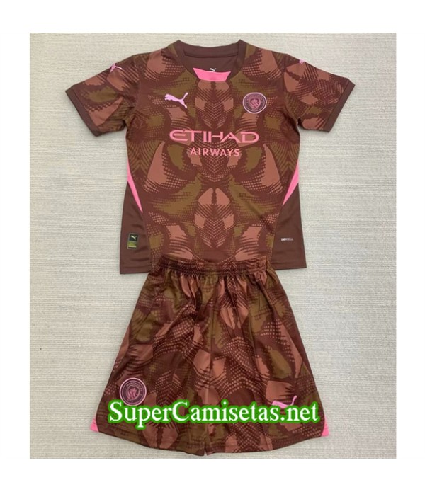 Tailandia Equipacion Camiseta Manchester City Niñ...