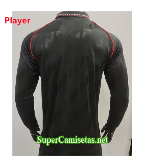 Tailandia Equipacion Camiseta Manchester United Player Edición Especial Manga Larga 2024 2025