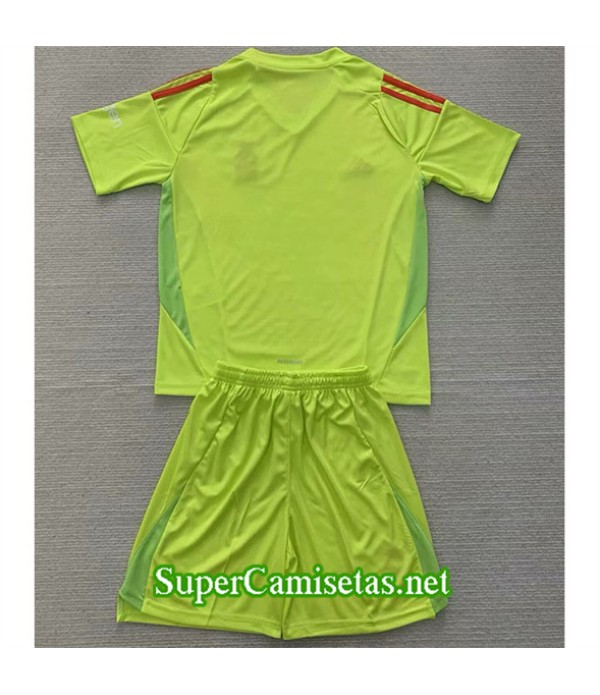 Tailandia Equipacion Camiseta Nottingham Forest Niño Portero Verde 2024 2025