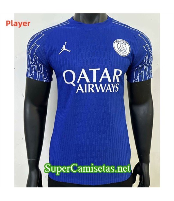 Tailandia Equipacion Camiseta Psg Player Azul 2024 2025