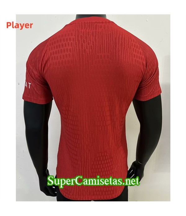 Tailandia Equipacion Camiseta Psg Player Rojo 2024 2025