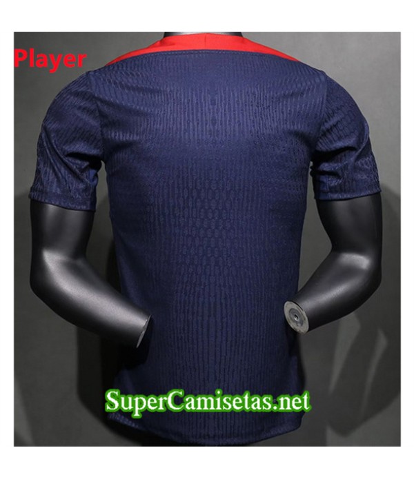 Tailandia Equipacion Camiseta Psg Player Training Azul 2024 2025