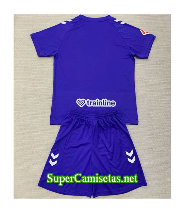 Tailandia Equipacion Camiseta Real Betis Niño Portero Púrpura 2024 2025