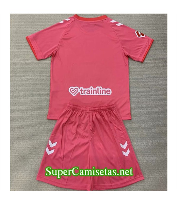 Tailandia Equipacion Camiseta Real Betis Niño Portero Rosa 2024 2025