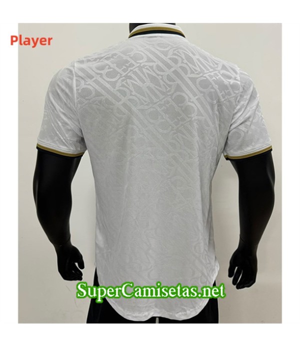 Tailandia Equipacion Camiseta Real Madrid Player Pre Match Blanco 2024 2025