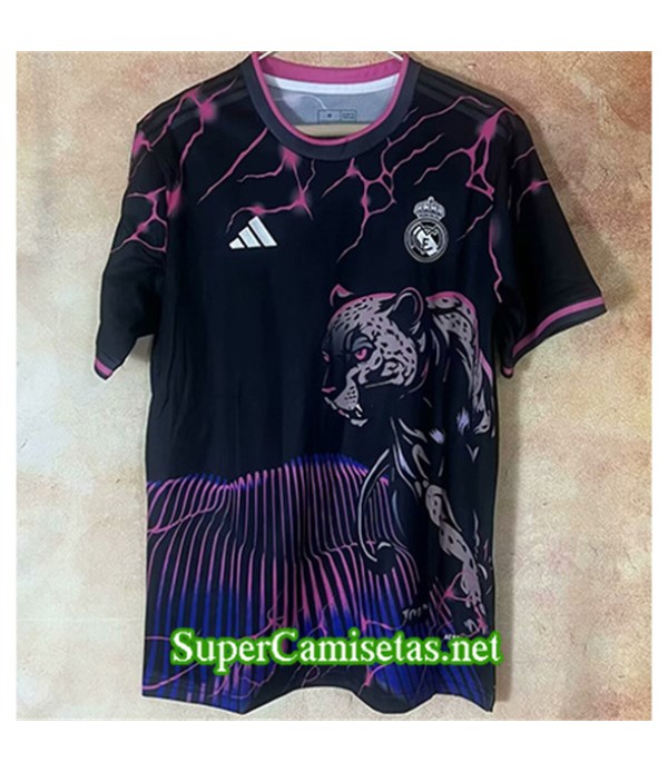 Tailandia Equipacion Camiseta Real Madrid Training Negro/purple 2024 2025