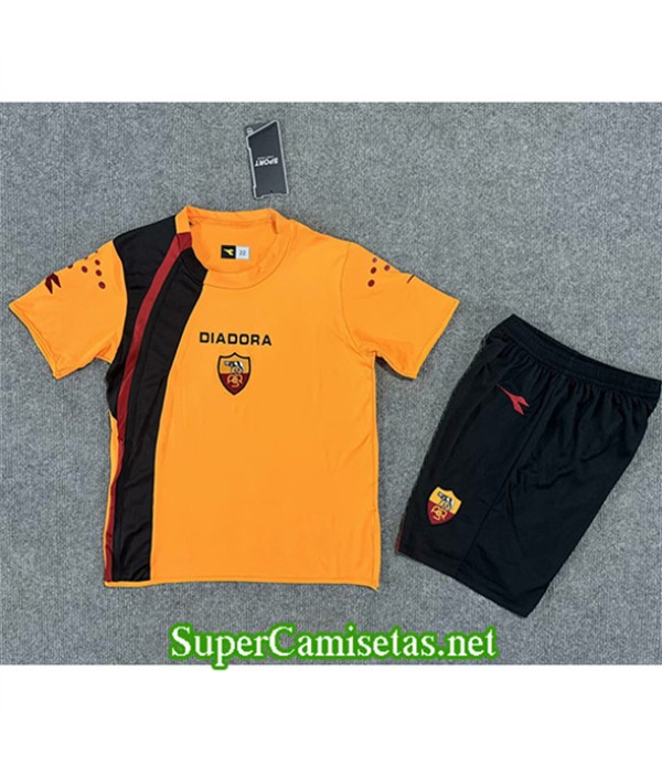 Tailandia Primera Equipacion Camiseta As Roma Niño 2005 06