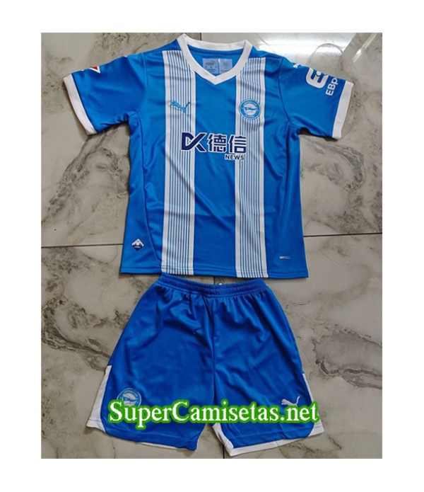 Tailandia Primera Equipacion Camiseta Alaves Niño 2024 2025