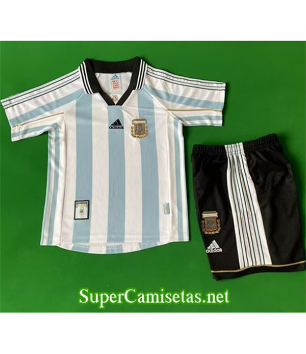 Tailandia Primera Equipacion Camiseta Argentina Niño 1998