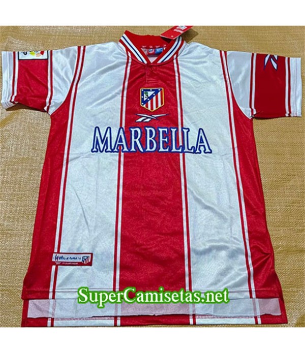 Tailandia Primera Equipacion Camiseta Atletico De Madrid 1999 00