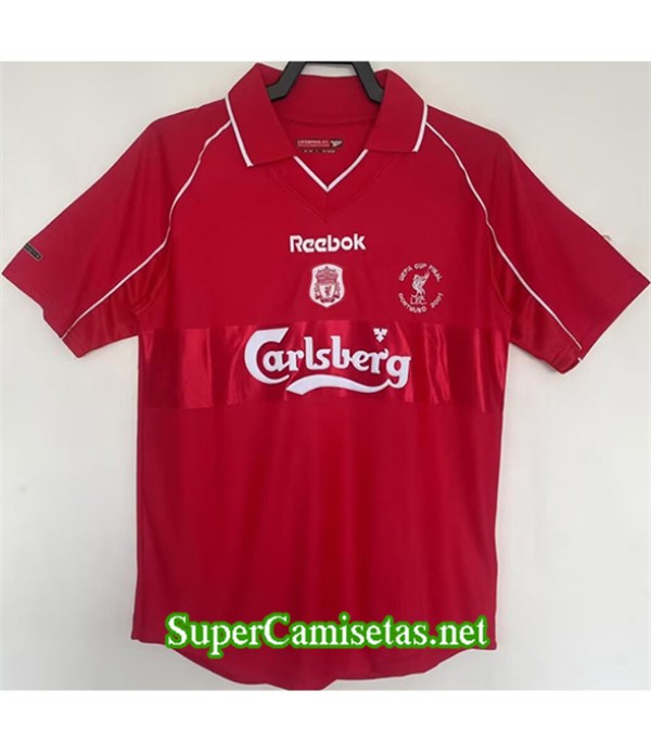 Tailandia Primera Equipacion Camiseta Liverpool 2000 01