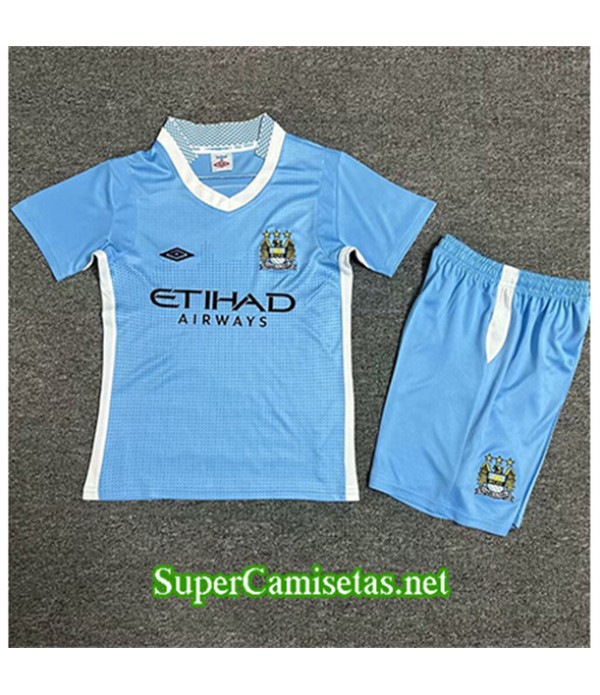 Tailandia Primera Equipacion Camiseta Manchester City Niño 2011 12