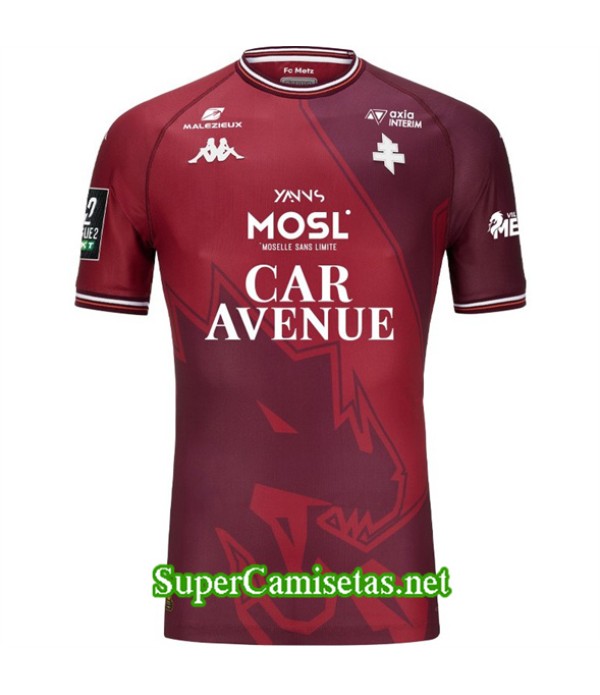 Tailandia Primera Equipacion Camiseta Metz 2024 20...